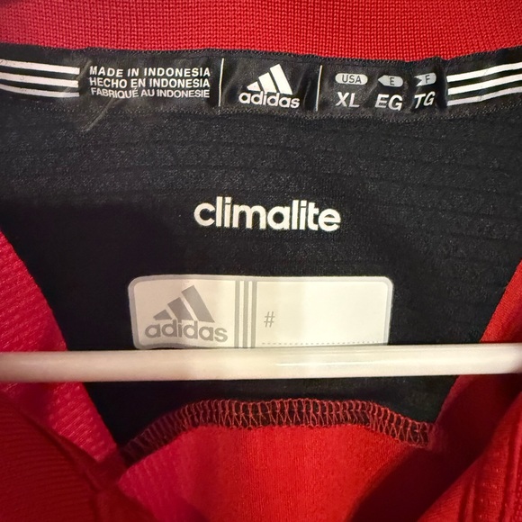 Adidas NC State Red Men's Polo Shirt - Picture 3 of 3